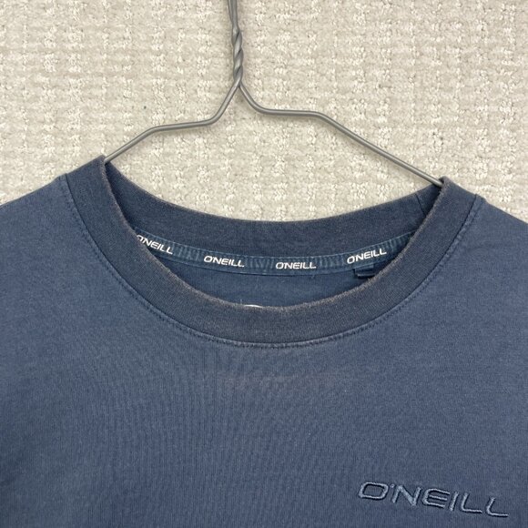 O'Neill Long Sleeve Surf T-shirt Men's Sz *M* Navy Blue Shirt Embroidered - Picture 6 of 10